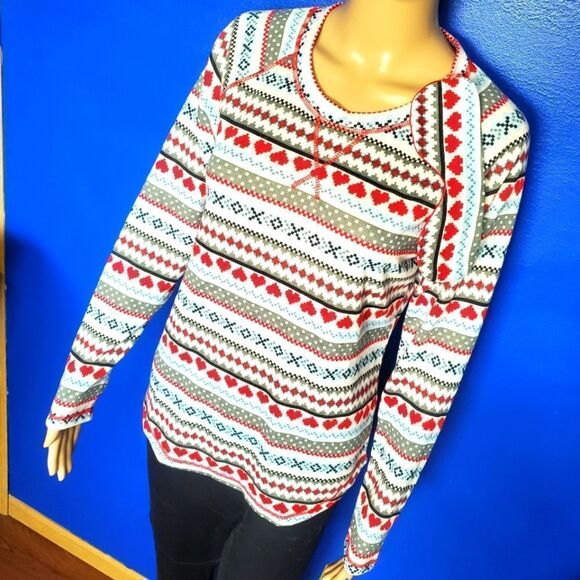 🆕️ MukLuks Nightie Shirt with Matching Sleep Mask - Picture 2 of 7